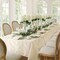 Threadmade Home Barcelona Jacquard Damask Tablecloth, Antique - 60"W x 144"L
